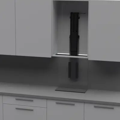 How to Build a TV Lift Cabinet to Hide Your TV