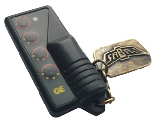 A remote control for Sabaj lifts